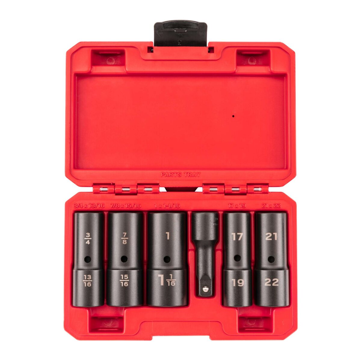 TEKTON 1/2 Inch Drive Thin Wall Impact Flip Socket Set with Case (6-Piece) | SIF92400 Main image