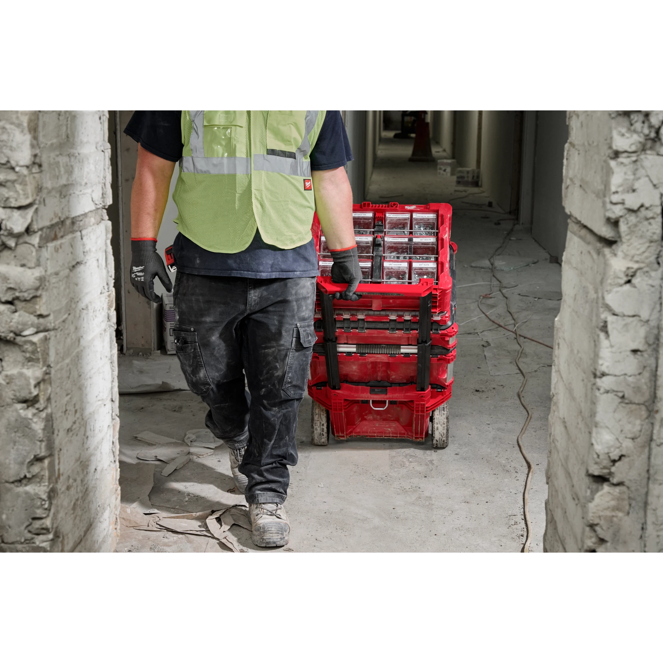 Milwaukee Tool PACKOUT Tilt Bin Organizer Secondary image