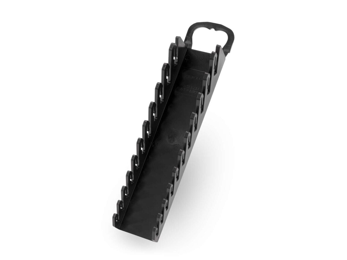 TEKTON 11-Tool Stubby Combination Wrench Holder (Black) | OWP21111