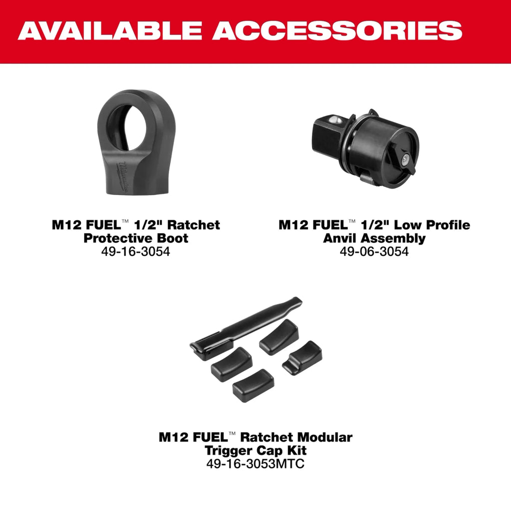 M12 FUEL 1/2" RATCHET (IN STOCK)