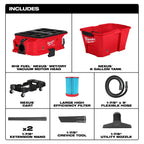 Milwaukee Tool M18 FUEL NEXUS 6 Gallon Wet/Dry Vacuum w/ PACKOUT Compatibility w/ FREE Batt