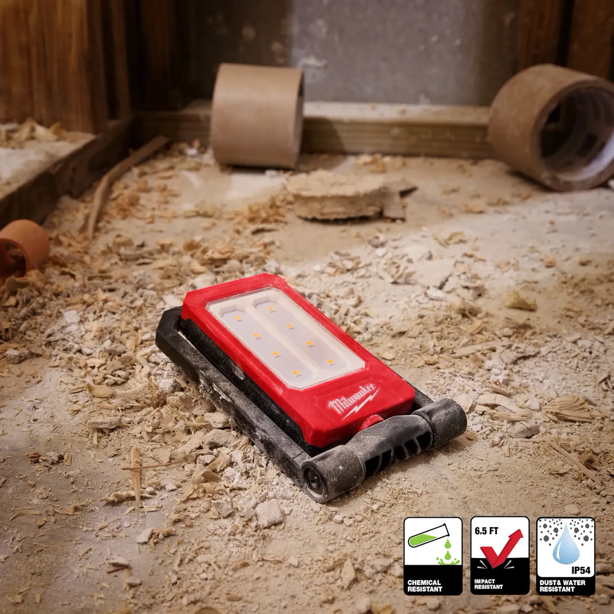 Milwaukee® Rechargeable Low-Profile Magnetic Task Light