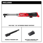 PREORDER: M12 FUEL™ 1/2" Extended Reach Ratchet