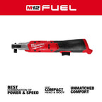 M12 FUEL 3/8" RATCHET w/ FREE 2.0 Battery