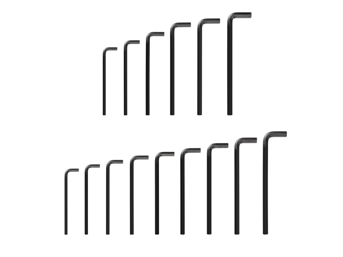 TEKTON Flat End Hex L-Key Set, 15-Piece (7/16-3/4 in., 11-19 mm) | KLX90301 Main image