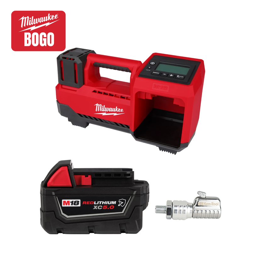 M18 Tire Inflator with FREE Battery and Quick Adapter Main image