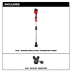 M18 Brushless Stick Transfer Pump
