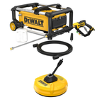 DeWalt 3000 Max PSI* 1.1 GPM 15 AMP Brushless Jobsite Electric Cold Water Pressure Washer w/ FREE 12 in. Rotating Driveway and Sidewalk Surface Cleaner Pressure Washer Attachment