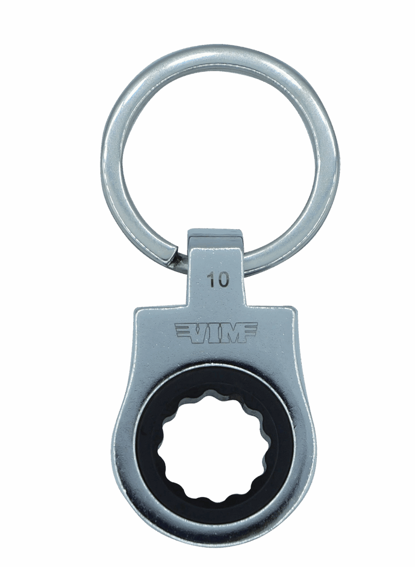 VIM Tools Key Chain - 10 mm Flex Palm Ratchet Satin Main image