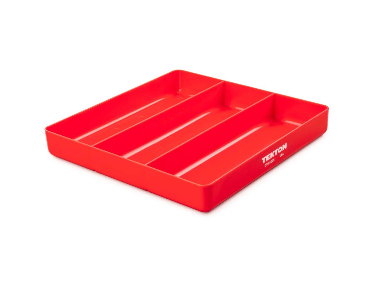 TEKTON 3-Compartment Organizer Tray (Red) | OTD11203