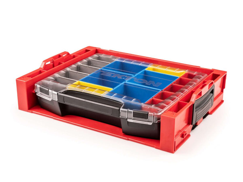 TEKTON Lidded Drawer (i-BOXX) with 12-Piece Organizer Bin Set in Stacking Drawer Rack | OLB94022 Main image