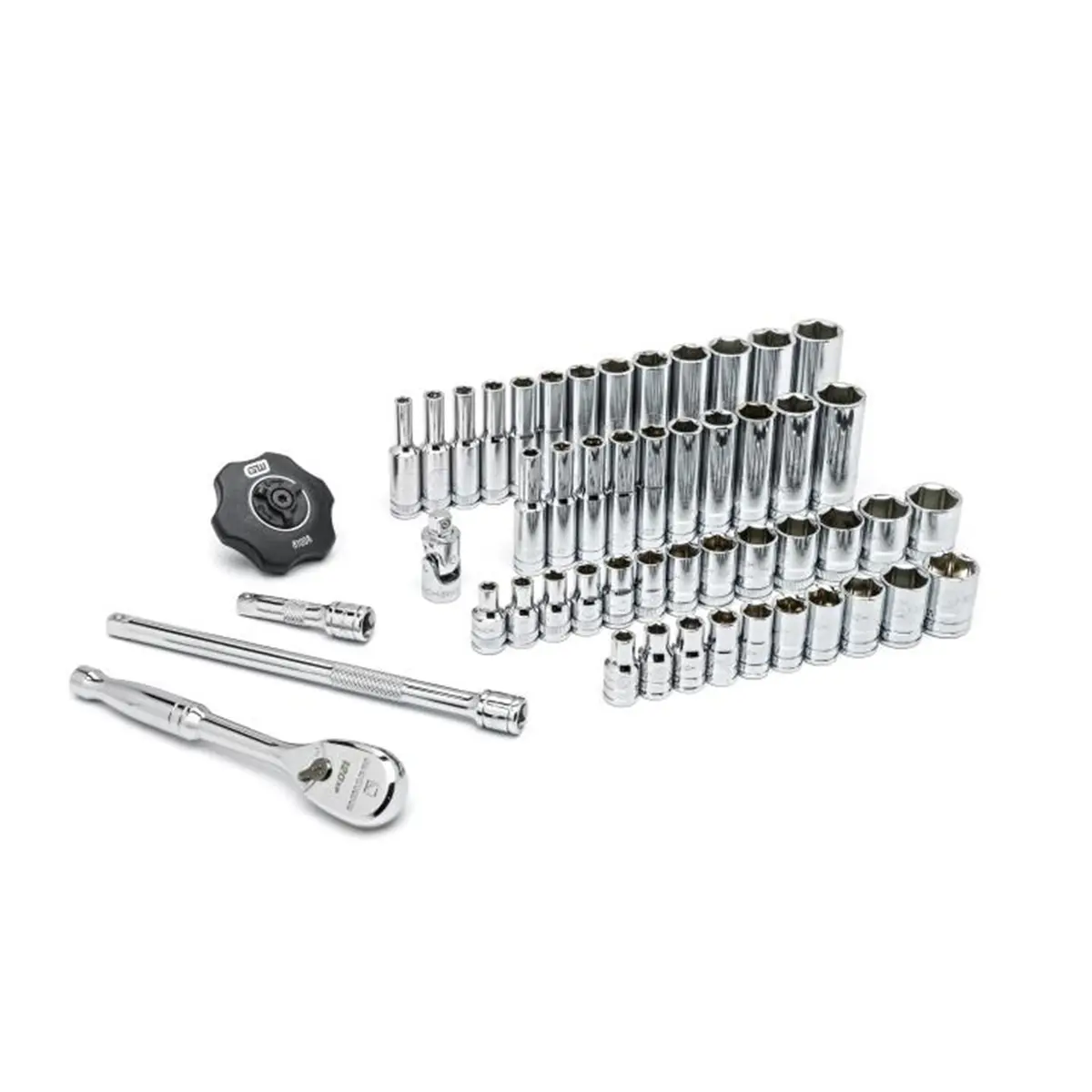 Gearwrench 51 Pc. 1/4" Drive 6 Point 120XPT SAE/Metric Standard and Deep Mechanics Tool Set Main image