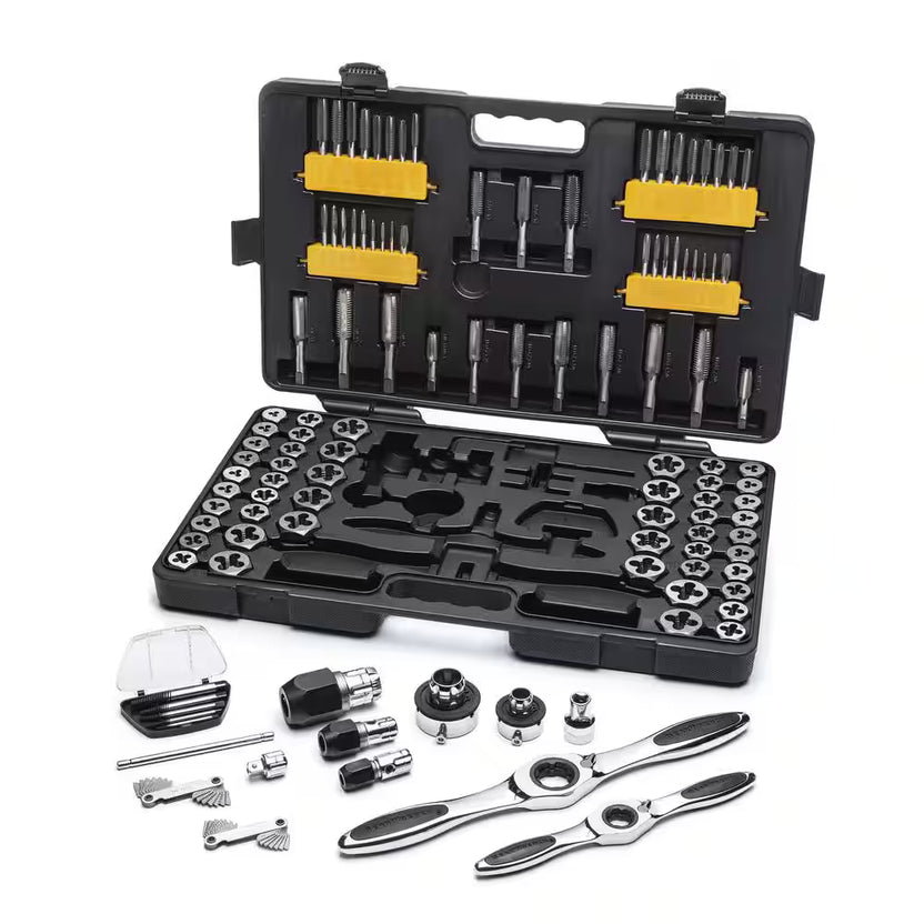 GearWrench 114 Piece SAE/Metric Ratcheting Tap and Die Set Main image