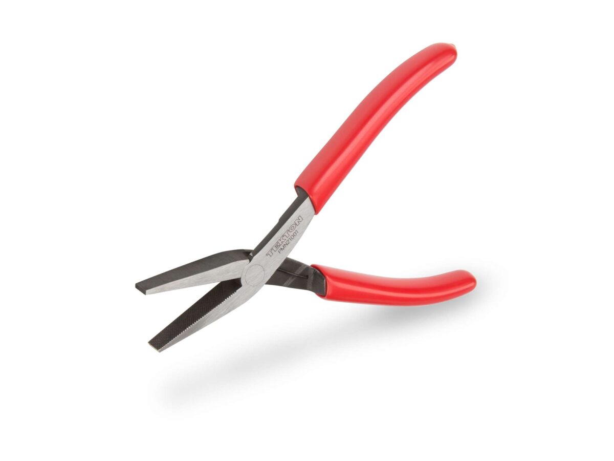 TEKTON Mini Flat Nose Pliers (Serrated Jaw) | PMN21001 Main image