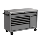 Homak Manufacturing Homak 54" TECH Workstation w/Power Tool Drawer and Stainless Steel Top