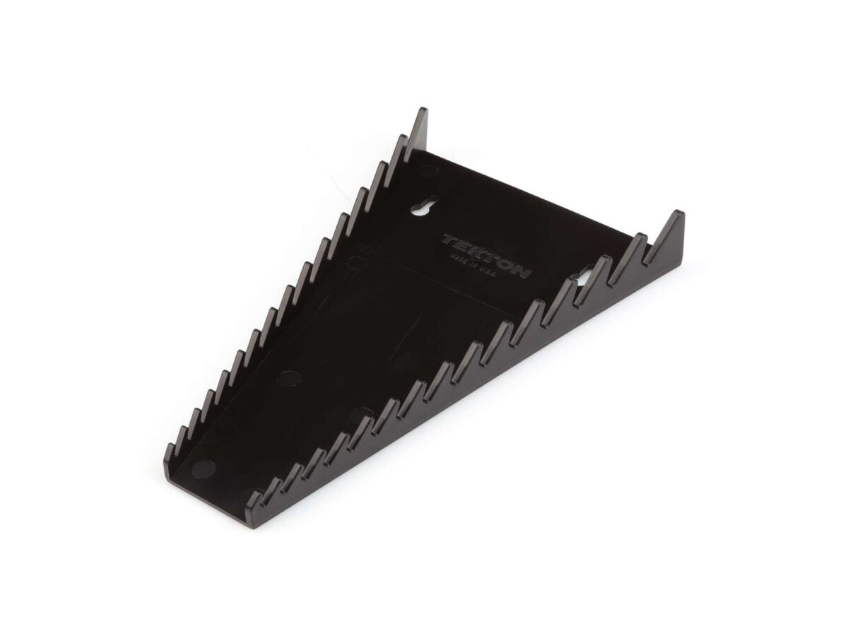 TEKTON 15-Tool Combination Wrench Organizer Rack (Black) | ORG29115