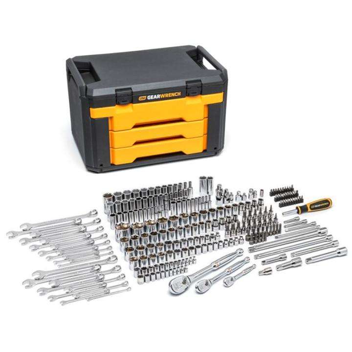 Gearwrench Mechanic in a Box w/ Metric Ratcheting Wrenches Main image