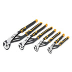4 Pc. Pitbull Auto-Bite Tongue & Groove Dual Material Pliers with K9 Jaws
