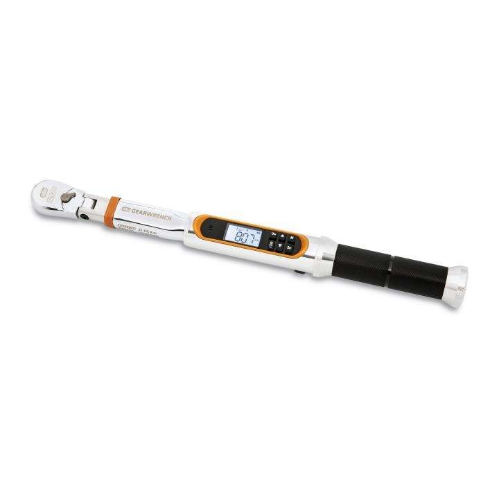 GearWrench 3/8 Inch 120XP Flex Head Electronic Torque Wrench with Angle