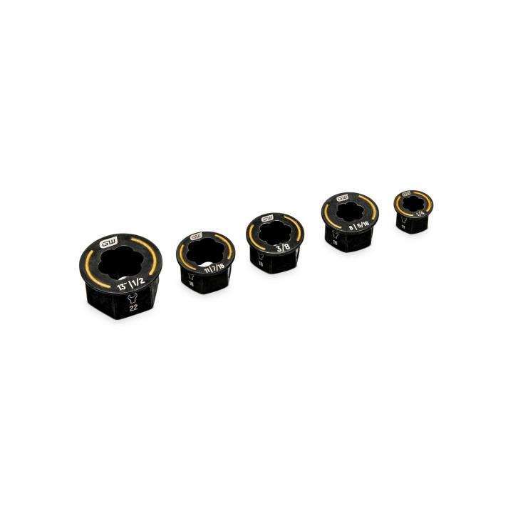 5 PC. BOLT BITER WRENCH INSERT SET SAE Main image
