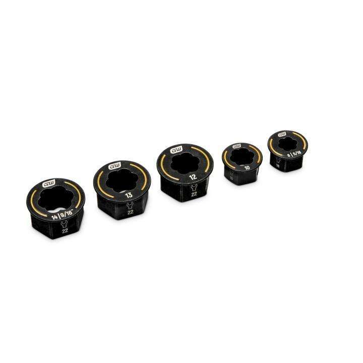 5 PC. BOLT BITER WRENCH INSERT SET MM Main image