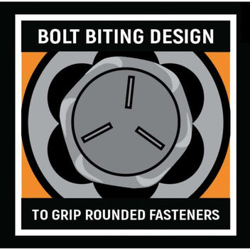 97 Piece 1/4”, 3/8”, 1/2” Drive Bolt Biter™ Mechanics Tool Set in Foam Storage Tray