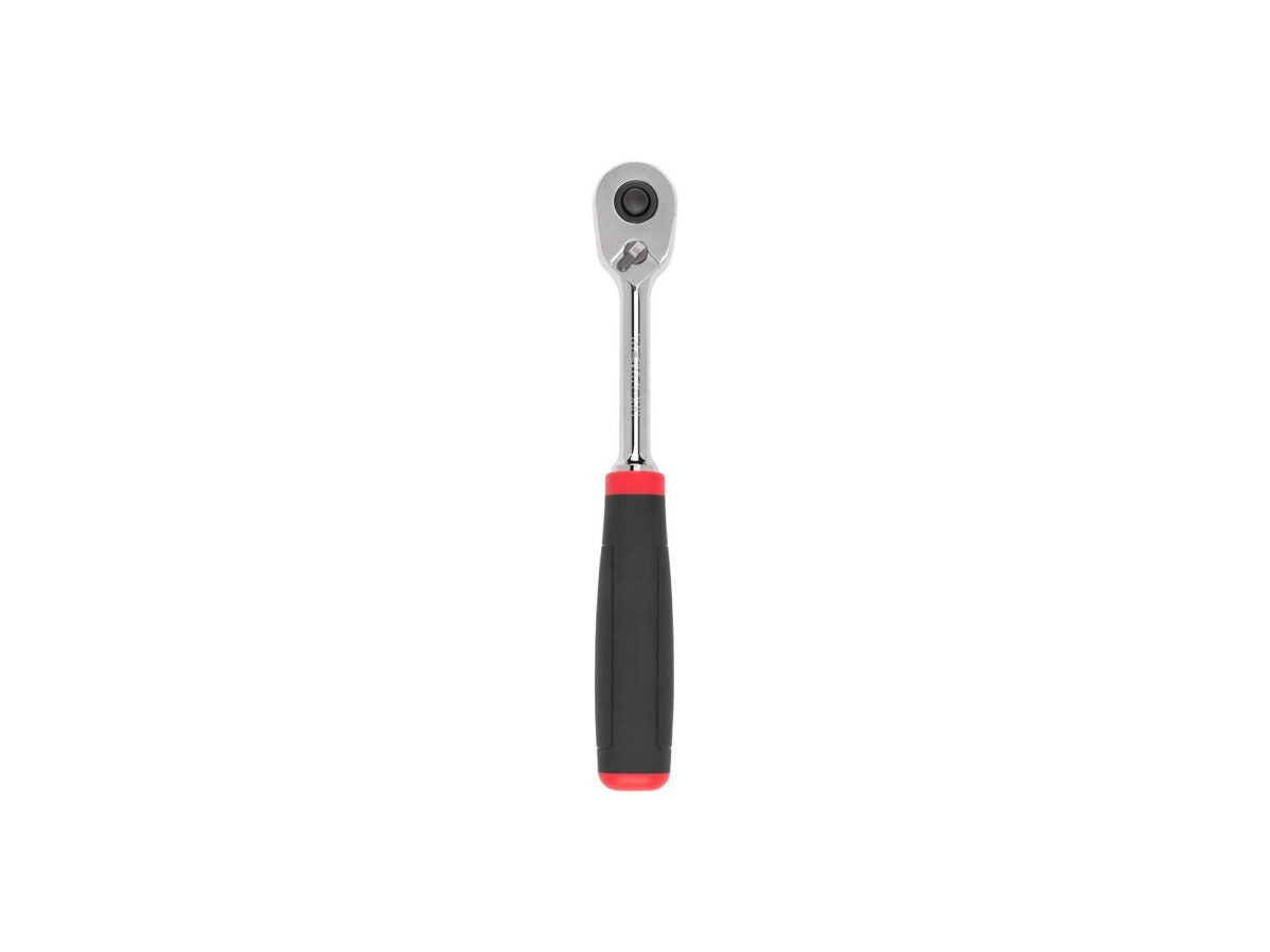 TEKTON 3/8 Inch Drive x 8 Inch Quick-Release Comfort Grip Ratchet | SRH12108 Main image