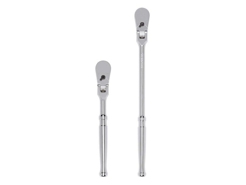 TEKTON 3/8 Inch Drive Flex Head Ratchet Set, 2-Piece (8, 12 in.) | SRH91201 Main image