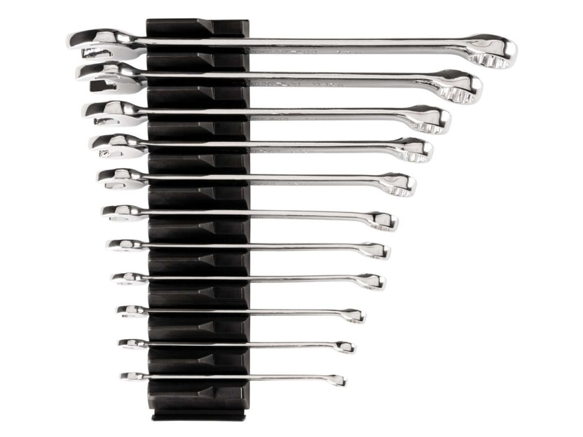 TEKTON Combination Wrench Set with Modular Organizers, 11-Piece (1/4-3/4 in.) | WCB95101 Main image