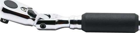 1/4 Sq. Dr. Ratchet Handle Double Pawl Flexible Head Length 114mm Z-series Main image