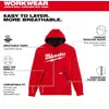 Milwaukee Midweight Pullover Hoodie- Red (XL Only)