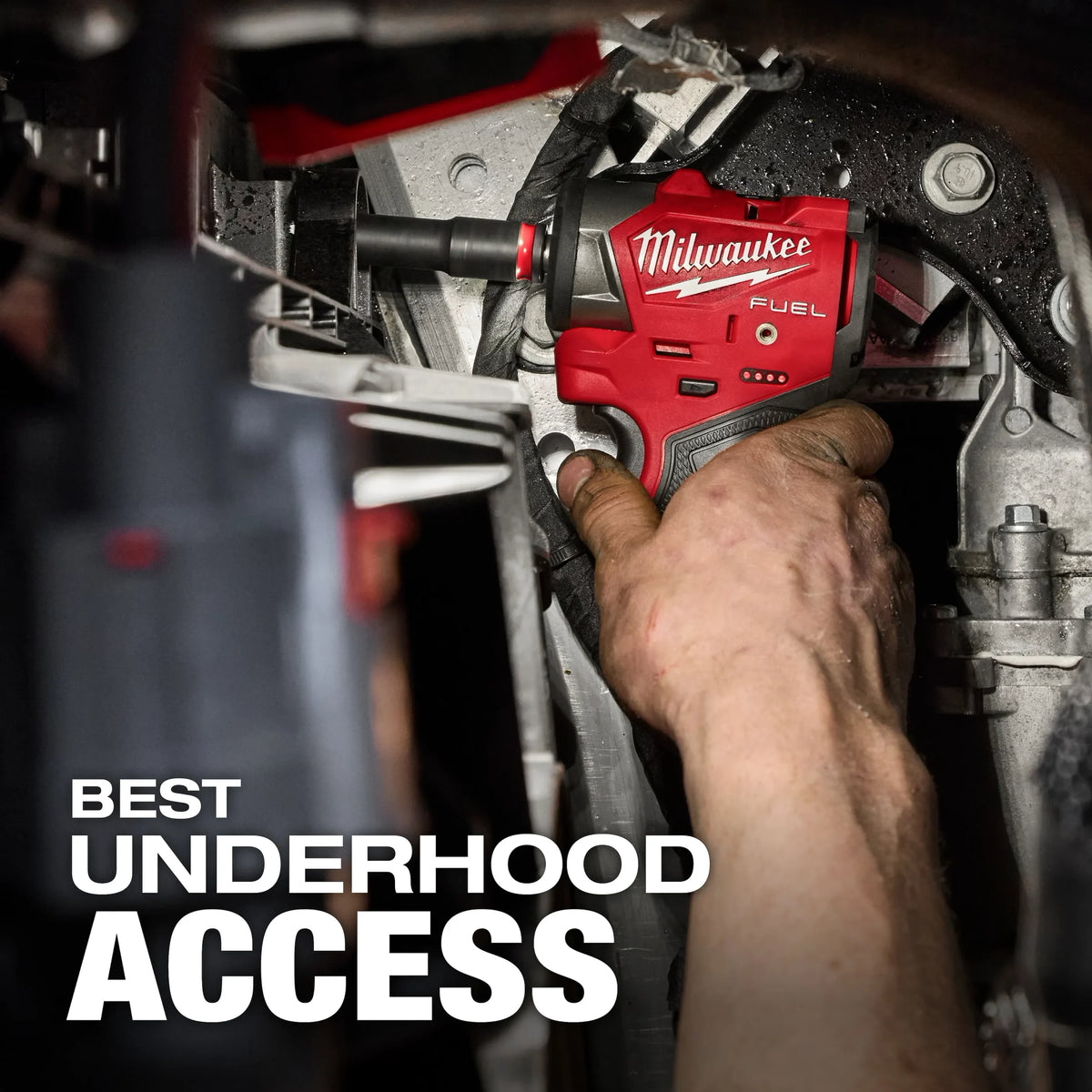 Milwaukee Tool M12 FUEL 3/8" Subcompact Impact Wrench w/ FREE 2.5 High Output battery