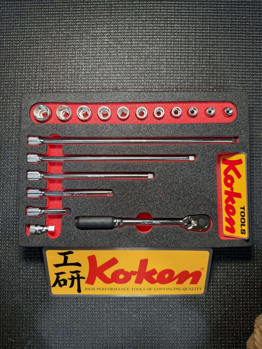 All New: Ko-Ken Z-Series 1/4 Starter Kit in foam tray Main image