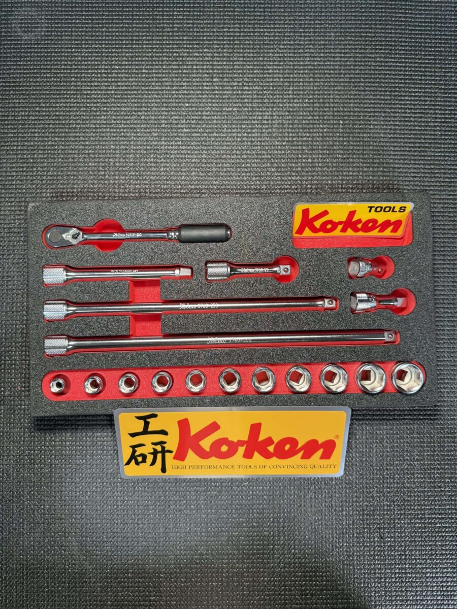 All New: Ko-Ken Z-Series 3/8 Starter Kit in foam tray Main image