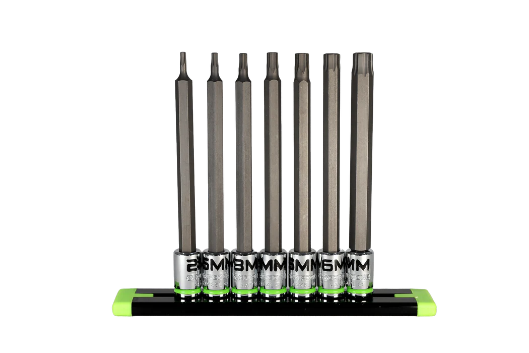 GripeEdge 7-PC 1/4'' Drive Long Metric Hex Driver Set Main image