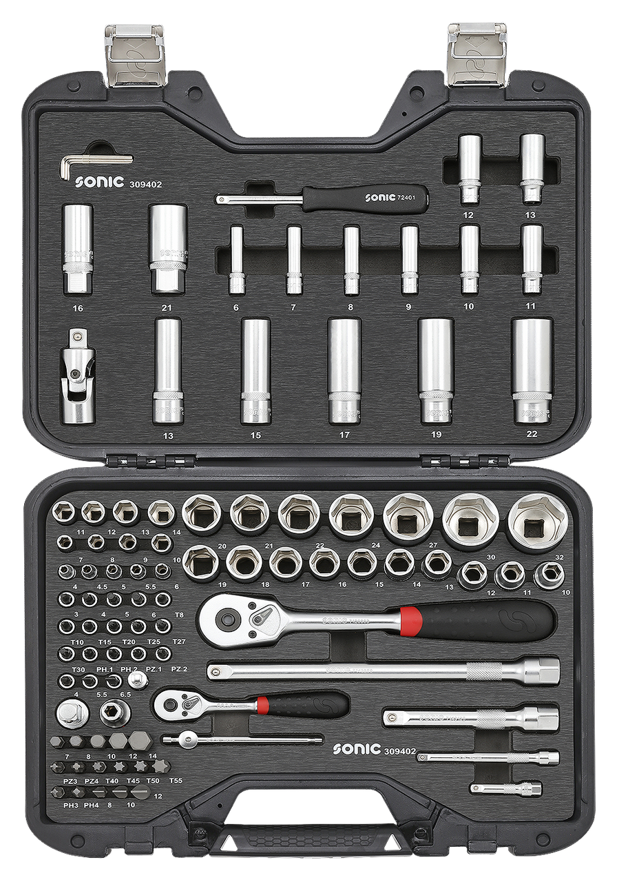 MCS Combination Set 1/4", 1/2", 94-pcs. Main image