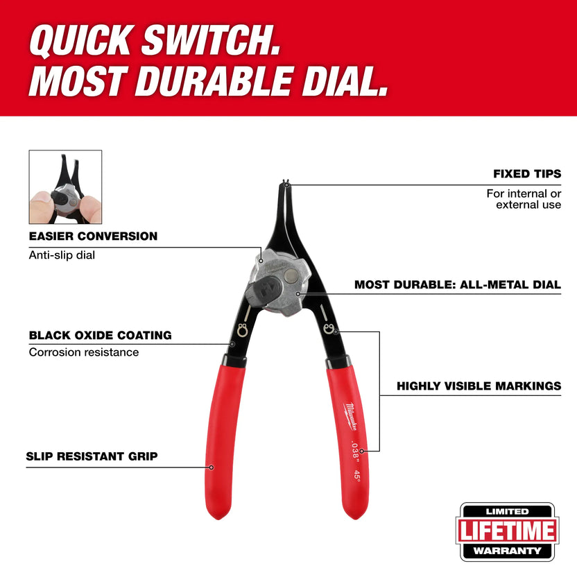 9PC Snap Ring Pliers Set Secondary image
