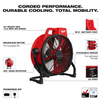 Milwaukee M18 Brushless 18in Fan (Bare Tool)