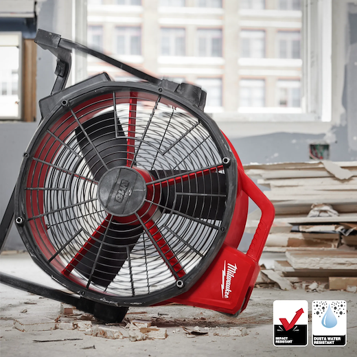 Milwaukee M18 Brushless 18in Fan (Bare Tool)
