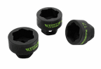 VIM Tools 10 PC. 3/8'' X 17MM DUAL DRIVE IMPACT HEXTRACTOR SOCKET SET