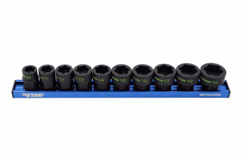 VIM Tools 10 PC. 3/8'' X 17MM DUAL DRIVE IMPACT HEXTRACTOR SOCKET SET
