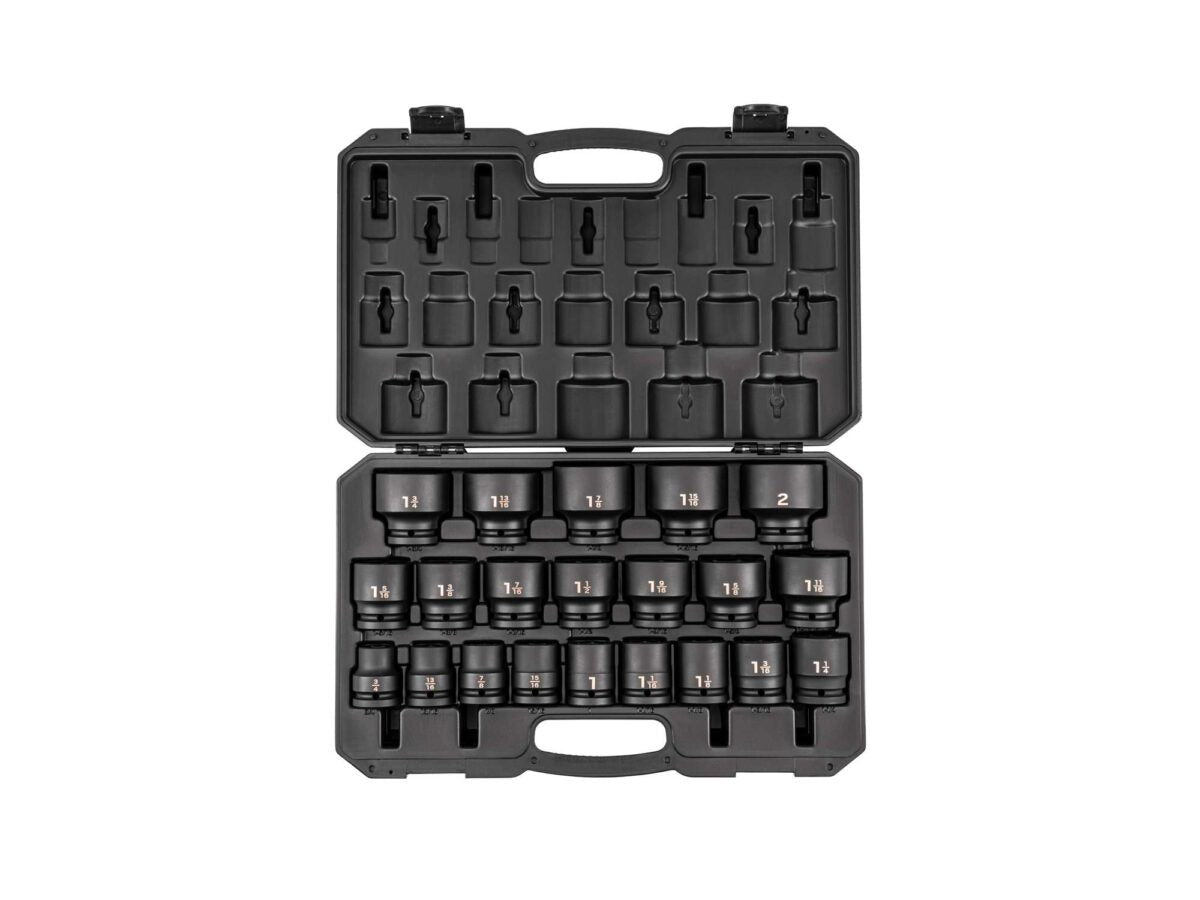 TEKTON 3/4 Inch Drive 6-Point Impact Socket Set with Case, 21-Piece (3/4-2 in.) | SID93301 Main image