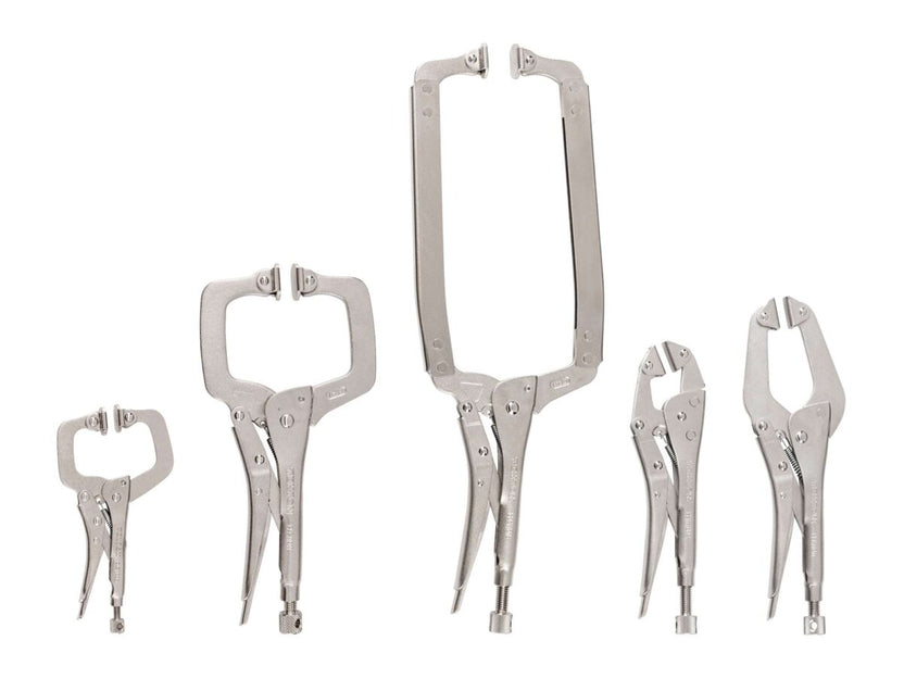 TEKTON Swivel Pad Locking Clamp Set (5-Piece) | CLK91102 Main image