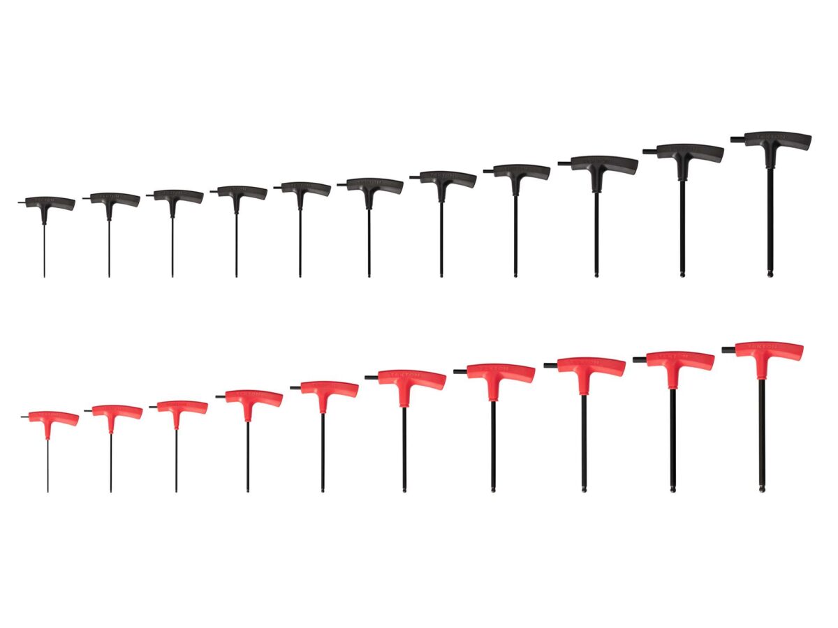 TEKTON Ball End Hex T-Handle Key Set, 21-Piece (5/64-3/8 in., 2-10 mm) | KTX90301