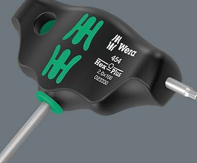 454/10 HF Set Imperial 2 Screwdriver set T-handle Hex-Plus screwdrivers with holding function, imperial, 10 pieces Secondary image