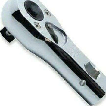3/8 Sq. Dr. Ratchet Handle 24 teeth Short Length 81mm Push Button