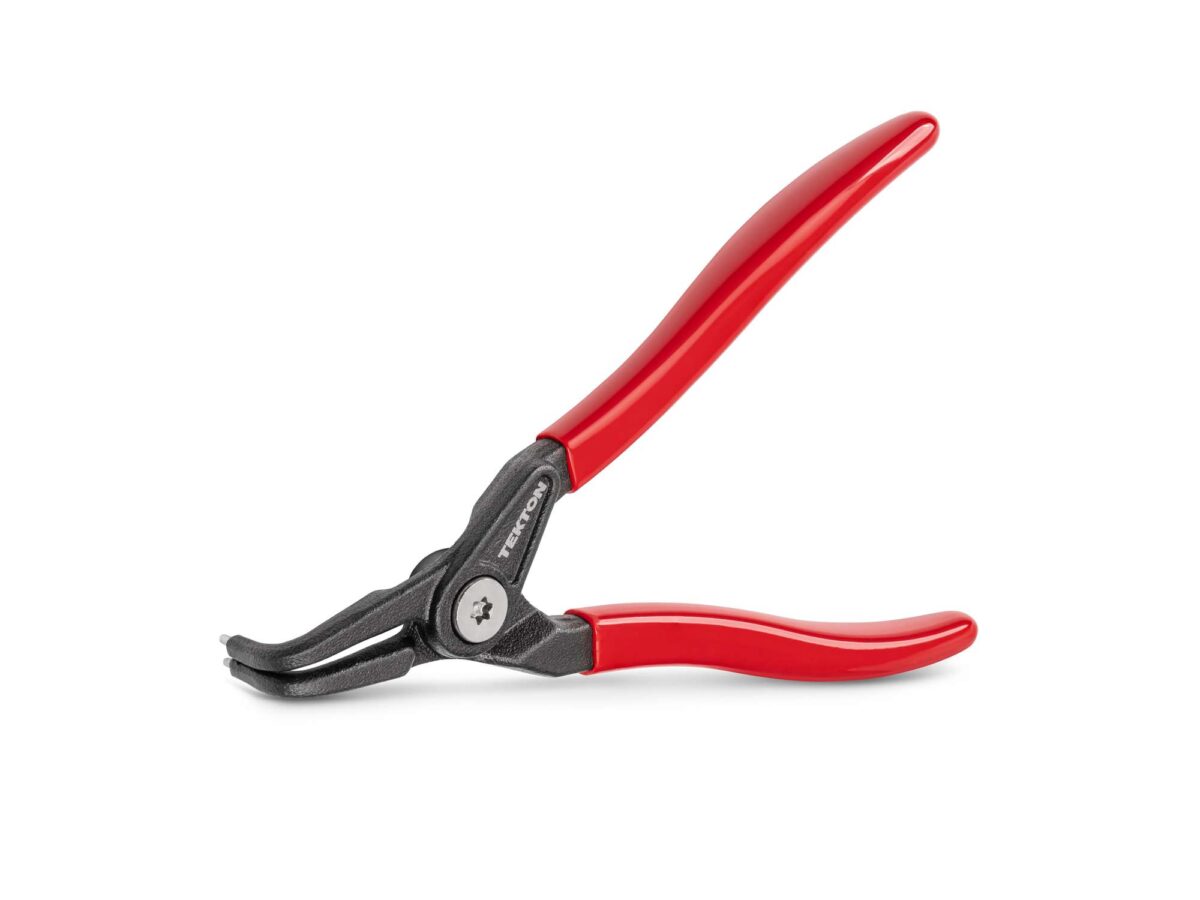 TEKTON 7 Inch 90-Degree External Retaining Ring Pliers (0.070 in. Tip) | PRR32075 Main image