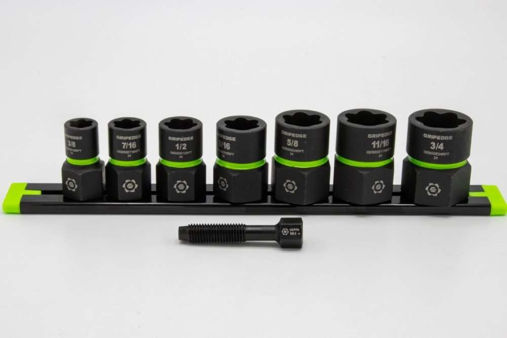 7-PC 3/8" Drive SAE RPT Socket Extractor Set