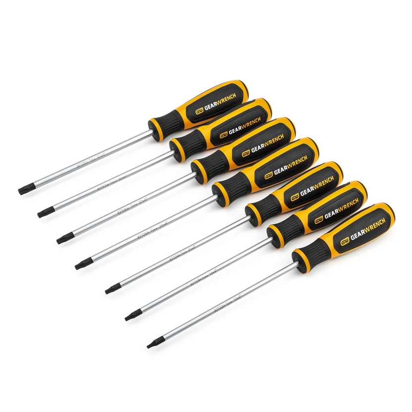 7 Pc. Torx® Dual Material Screwdriver Set Main image