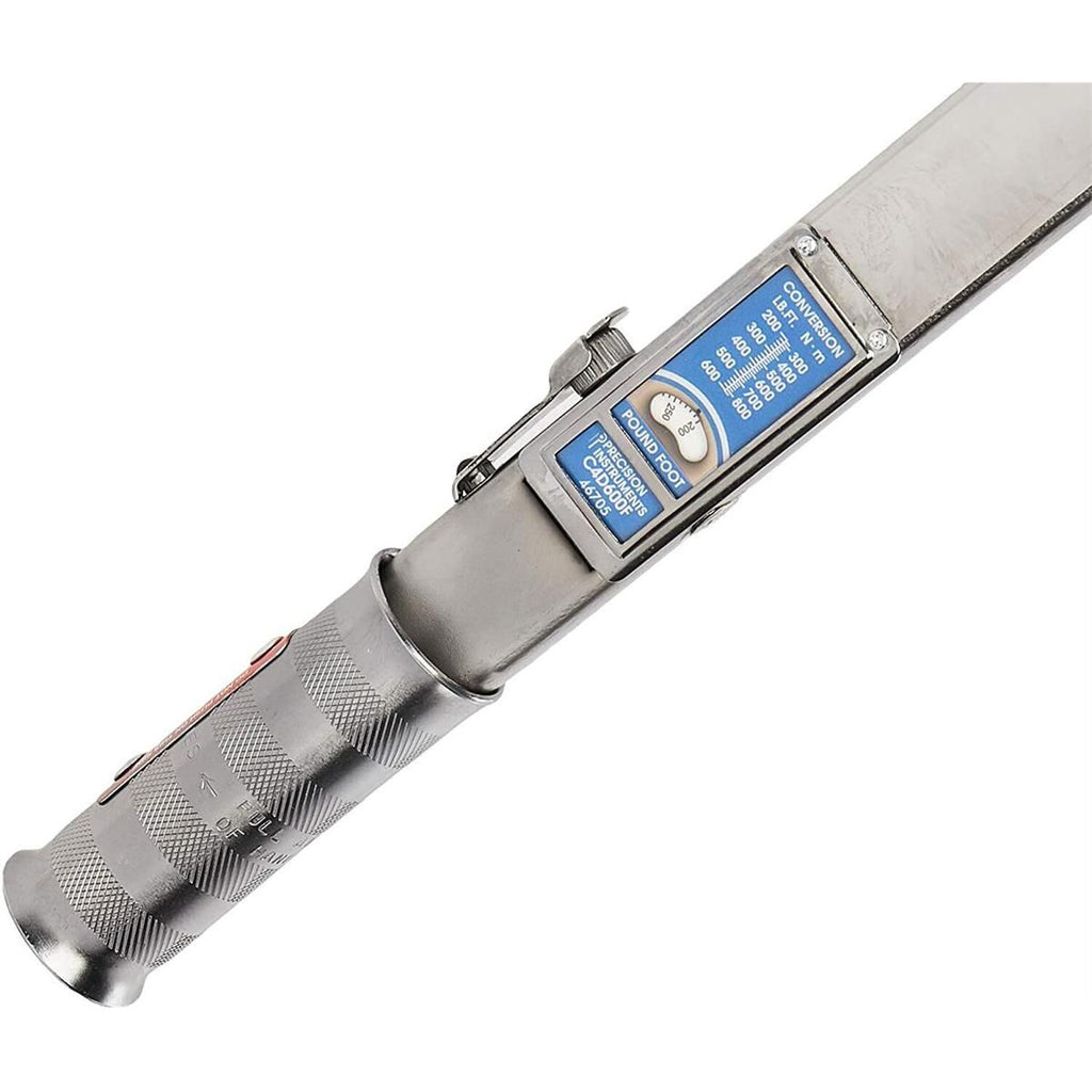 Precision Instruments TORQ WR 3/4" DR SPLIT-BEAM CLICK STYLE 600FT LBS